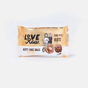 Snacks And Pantry Snacks: LoveRaw Nutty Choc Balls Bars - M:lk Choc (2 x 28g)