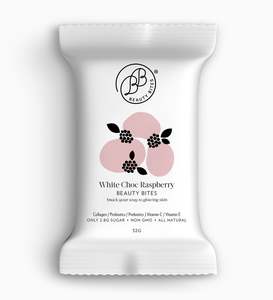 Snacks And Pantry Snacks: Krumbled Foods - Beauty Bites - White Chocolate Raspberry (32g)