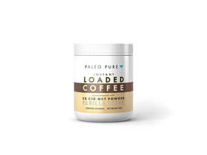 Snacks And Pantry Pantry: Paleo Pure - Instant Loaded Coffee - Vanilla Bliss 160g