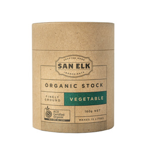 Snacks And Pantry Pantry: San Elk - Organic Artisan Stock - Vegetable (160g)