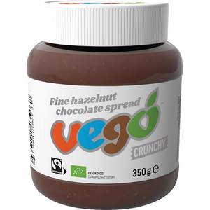 Vego - Fine Hazelnut Chocolate Spread - Crunchy (350g)