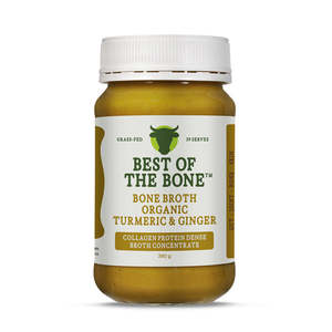 Best of the Bone - Grass-fed Beef Bone Broth Concentrate - Turmeric and Ginger (390g)