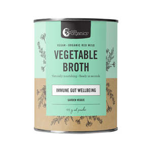 Snacks And Pantry Stocks And Broths: Nutra Organics - Vegetable Broth - Garden Veggie (125g)