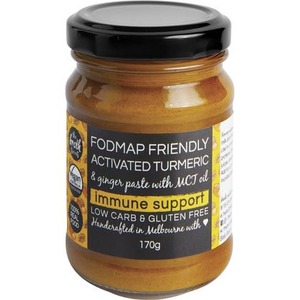 Snacks And Pantry Stocks And Broths: The Broth Sisters - Immune Support Activated Tumeric & Ginger Paste (170g) - Makes 7 Litres)