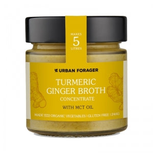 Food Health: Urban Forager Organic Turmeric Ginger Broth Concentrate - 250g