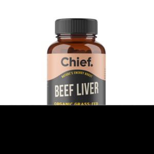 Health Supplements: Chief Nutrition Beef Liver - 120 capsules