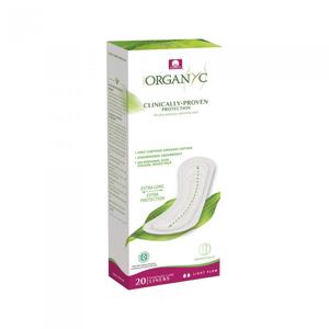Organyc - Organic Cotton Panty Liners - Extra Long (Flat 20 pack)