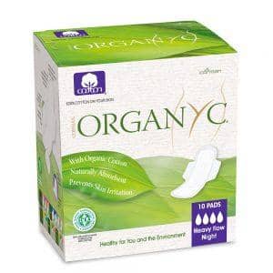 Organyc - Organic Cotton Pads - Heavy Flow (10 pack)