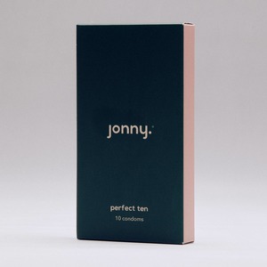 Sexual Health Condoms: Jonny Perfect 10 Vegan Condoms - 10 pack