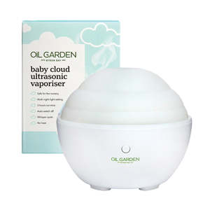 Aromatherapy Diffusers: Oil Garden - Ultrasonic Vaporisers - Baby Cloud