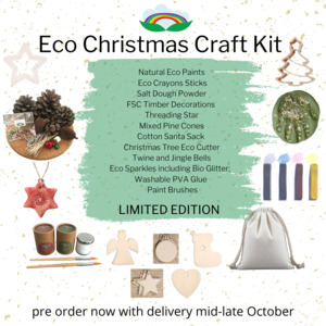 Baby Toys: Eco Crayons - Eco Christmas Craft Kit