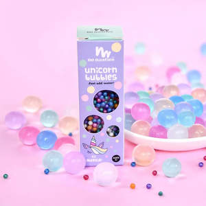Baby Toys: No Nasties - Unicorn Bubbles Biodegradable Water Beads (10g/Approx 500 beads)