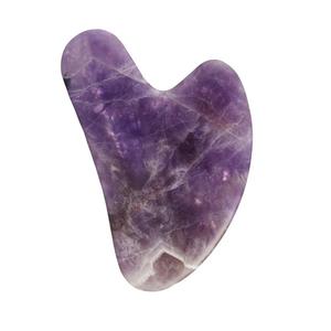 Skin Accessories: Bare & Co. - Gua Sha Beauty Contour Tool - Amethyst