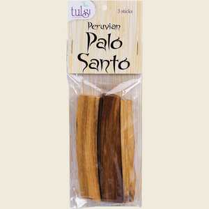 Wellness Smudge Sticks And Palo Santo: Tulsi - Peruvian Palo Santo - 3 Pack