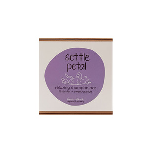 Eco Home Pets: Bear + Kind - Settle Petal Relaxing Dog Shampoo Bar - 130g