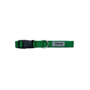 Eco Home Pets: Ziippup Green Dog Collar - Size Small
