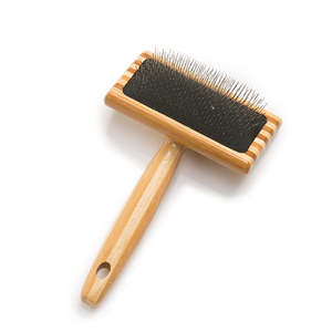 Eco Home Pets: Bare & Co. - Eco Pet Brush with Bamboo Handle
