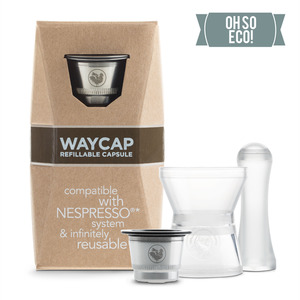 WayCup - Nespresso®* Compatible Refillable Capsules - Single Pack