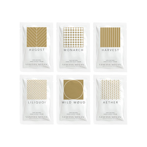 Vanessa Megan - 100% Natural Perfume Signature Scent Samples (6 Pack)