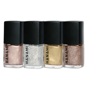 Hanami - TEN FREE Nail Polish Mini Collection - Tinsel (4 x 9ml)