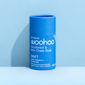 Aussie Brands: Woohoo Body - Eco Tube Deodorant & Anti Chafe Stick - Drift (60g)