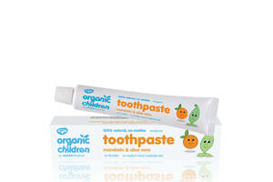 Sensitive Skincare: Green People - Organic Children Mandarin & Aloe Vera Toothpaste 50ml