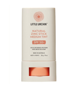 Aussie Brands: Little Urchin Zinc Stick Medium Tint SPF 50+