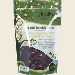Healing Concepts Loose Leaf Tea - Organic Rosehip Shells 50g