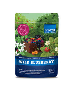 Aussie Brands: Power Superfoods - Wild Blueberry powder - 180g