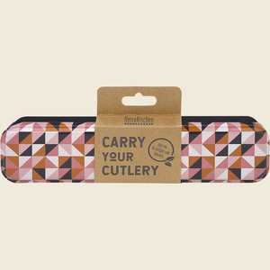 Retro Kitchen - Carry Your Cutlery Set - Geometric