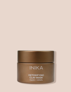 Natural Make Up: Inika Organic Detoxifying Clay Mask - 50ml