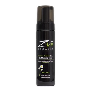 Sale: Zuii - Certified Organic Flora Self Tanning Foam - Ultra Dark (200ml)