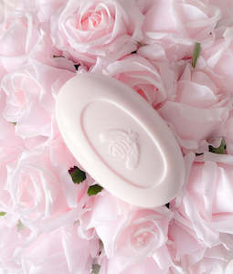 Hand Soaps: Scent of Provence Rose du Matin Gauze Soap