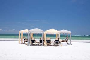 Business and Pleasure Cabana Antique White