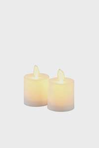 Sirius Sara Tealight Candle Set of 2 White