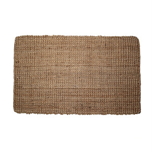 Jute Rug Bubble Natural Brown 60x90cm