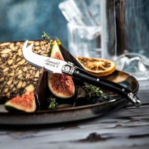 Laguiole Short Cheese Knife 16cm Black