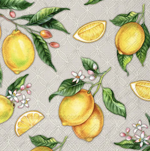 IHR Luncheon Citrons Grey