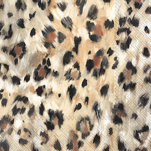 Ihr Paper Napkins: IHR Luncheon Leonard Light Brown