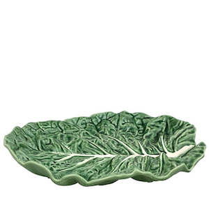 Bordallo: Bordallo Cabbage Fruit Bowl 37 Natural