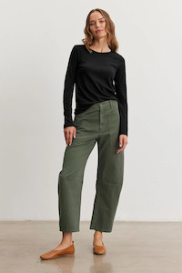 Velvet by Graham & Spencer Brylie Pant Cypress