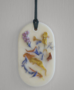 Candles: Giverny Botanical Oval Palet