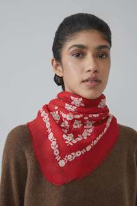 Moismont Scarves: Moismont 100% Wool Scarf 797 Lipstick