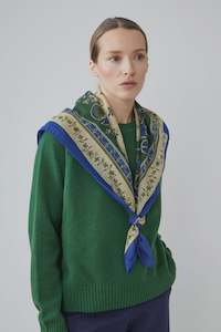 Moismont 100% Cotton Scarf 796 British Green