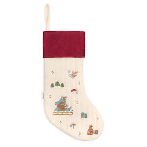Christmas Stocking Bear Cub