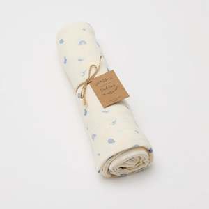 Over the Dandelions Organic Muslin Swaddle Enchanted Garden