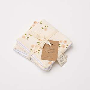 Baby: Over the Dandelions Washcloth S2 Daisy