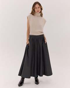 Cloth & Co Maxi Skirt Carbon