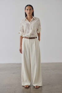 Laing Boyfriend Shirt Floral