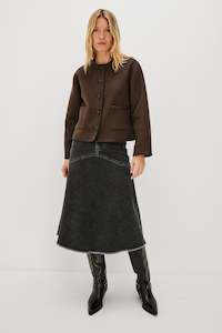 Rails Melanie Dark Brown Jacket